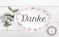 Preview: zauberhaftes ovales Türschild Schmetterlinge mit Wunschname - Kinderzimmer, zur Einschulung, Geburtstag, Taufe, Lüttentüddel®